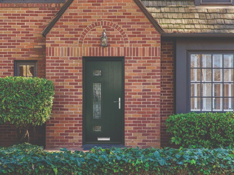 A dark green composite for a home in Swindon.