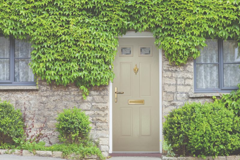A Galactic composite front door for a Wiltshire home.